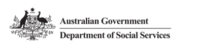 DSS crest: Australian Government Department of Social Security