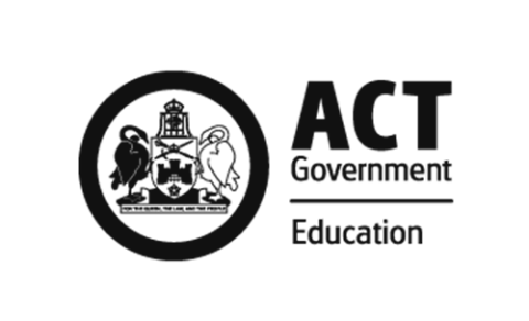 ACT Government. Education logo and text