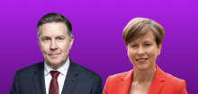portrait of NDIS Ministers Butler and McAllister