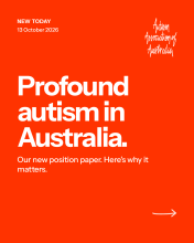 Position Paper: Profound autism in Australia